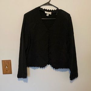 Spencer Jeremy silky satin long sleeve top. Size 8